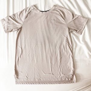 Nike Cream Women’s Running Shirt -MEDIUM